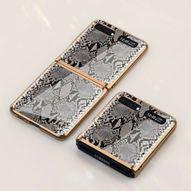 Case Samsung Galaxy Z Flip Kotelot Flip Gkk Snakeskin Style