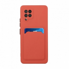 Case Samsung Galaxy M12 / A12 Silikoninen Korttikotelo