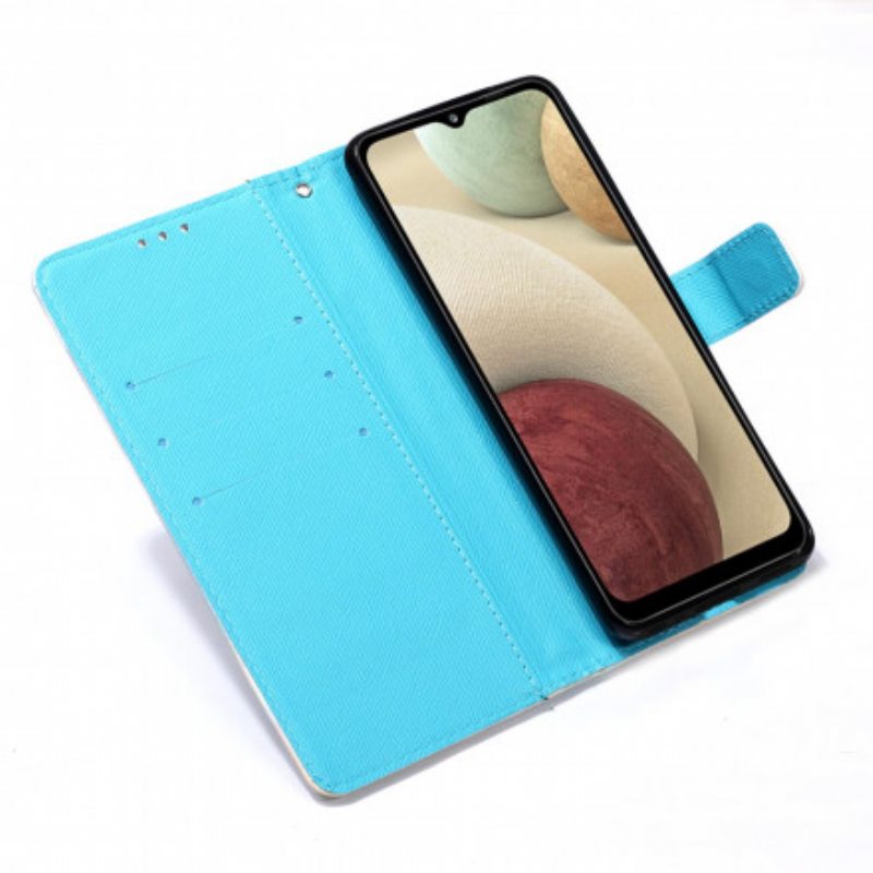 Flip Case Samsung Galaxy M12 / A12 Neiti Pöllö