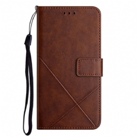 Kotelot Samsung Galaxy M12 / A12 X Design Geo Leather Style