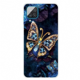 Kuori Samsung Galaxy M12 / A12 Butterfly Luxury