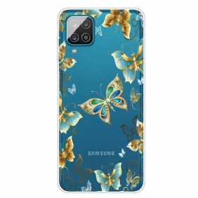 Kuori Samsung Galaxy M12 / A12 Design-perhosia