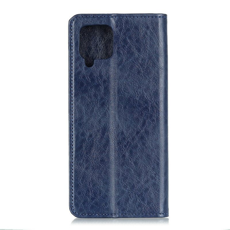 Puhelinkuoret Samsung Galaxy M12 / A12 Kotelot Flip Split Leather -tyyli