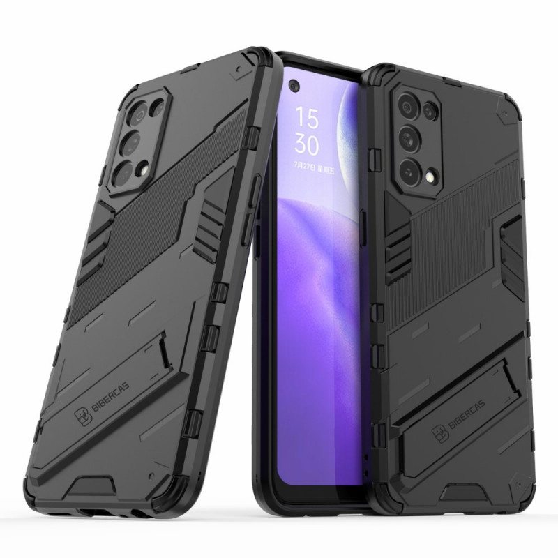 Case Oppo Find X3 Lite Hands-free-kaksiasentoinen Irrotettava Teline