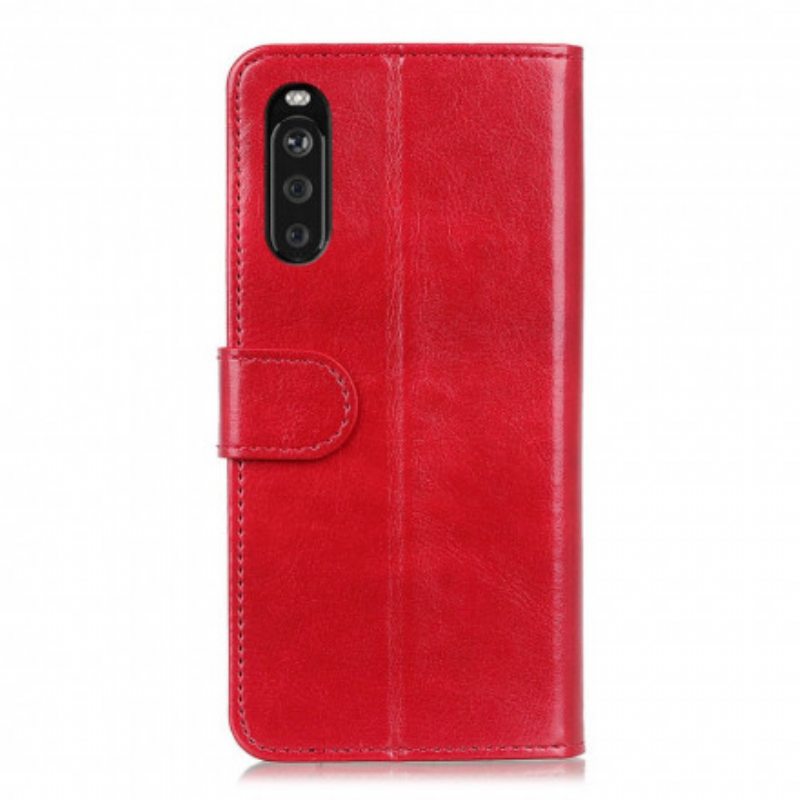 Flip Case Sony Xperia 5 III Faux Leather Finesse