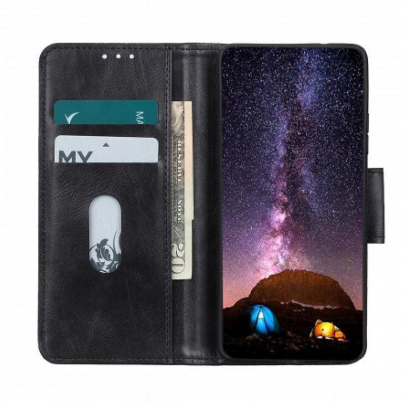 Flip Case Sony Xperia 5 III Käännettävä Nahkaefekti