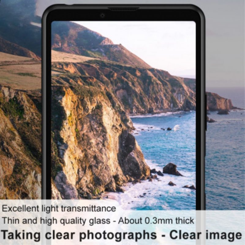 Suojaava Karkaistu Lasilinssi Sony Xperia 10 Iii Imak -Puhelimelle