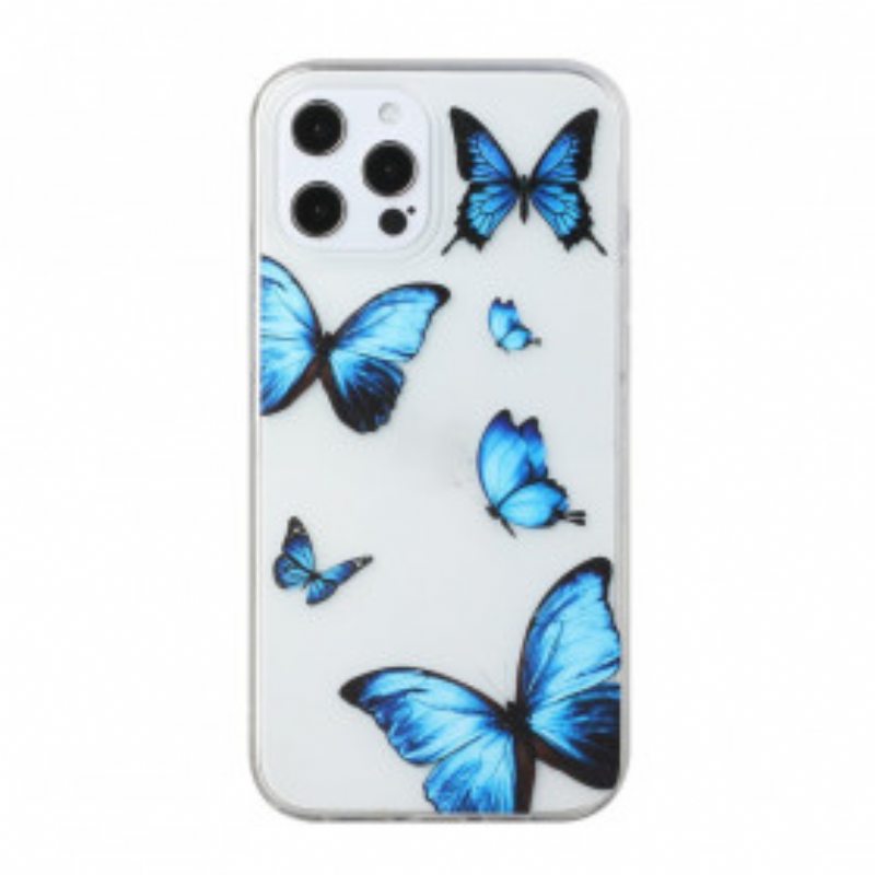 Case iPhone 12 / 12 Pro Sinisten Perhosten Lento