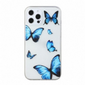 Case iPhone 12 / 12 Pro Sinisten Perhosten Lento