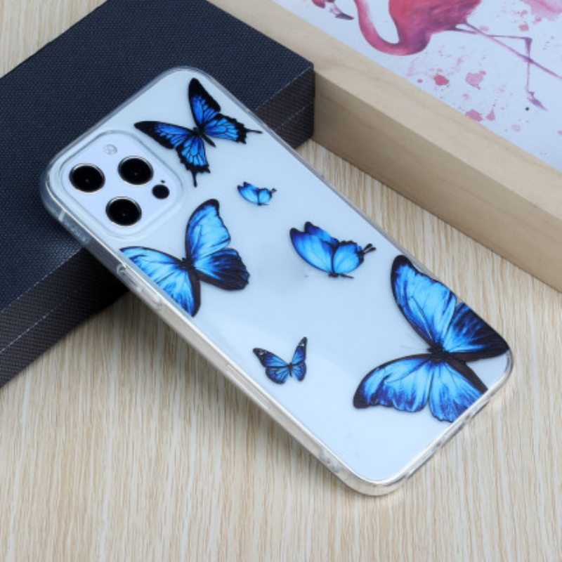 Case iPhone 12 / 12 Pro Sinisten Perhosten Lento