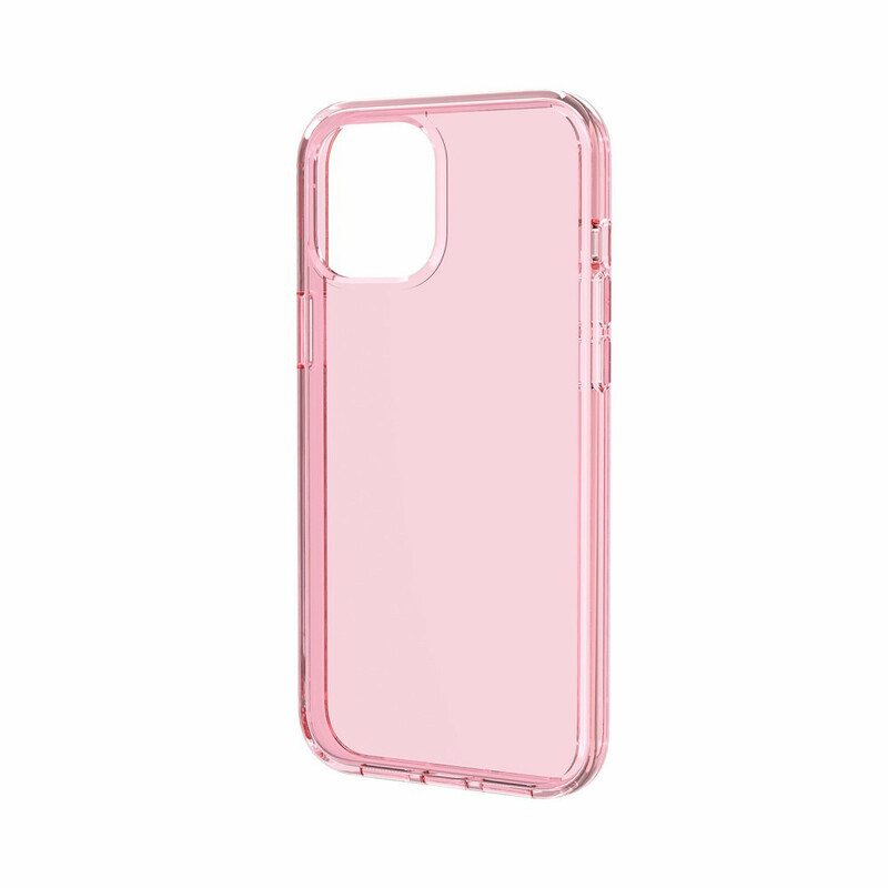 Case iPhone 12 / 12 Pro Värillinen Läpinäkyvä