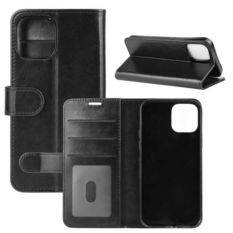 Flip Case iPhone 12 / 12 Pro Klassinen Muotoilu