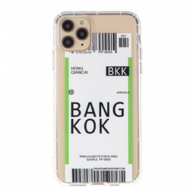 Kuori iPhone 12 / 12 Pro Boarding Pass Bangkokiin