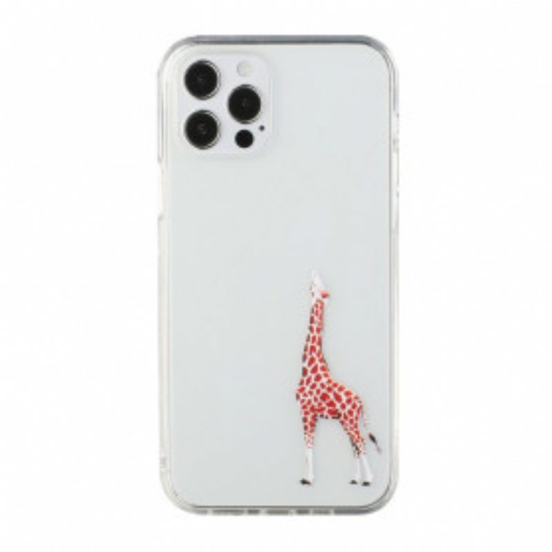 Kuori iPhone 12 / 12 Pro Giraffe Games -logo