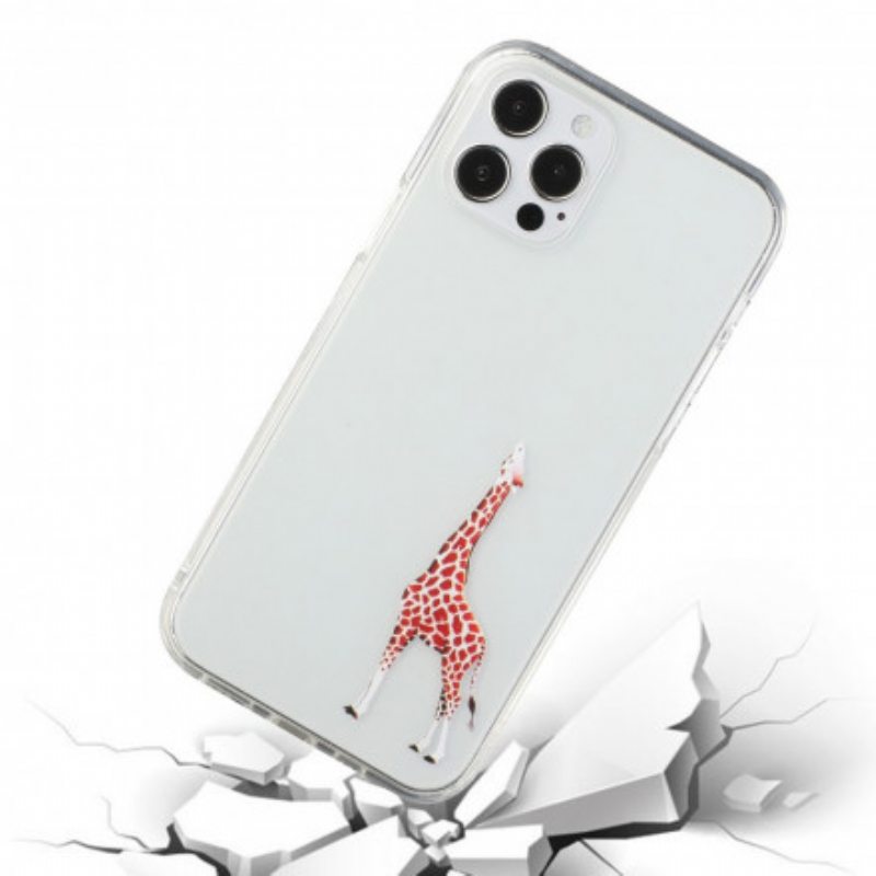 Kuori iPhone 12 / 12 Pro Giraffe Games -logo