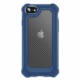 Case iPhone SE 3 / SE 2 / 8 / 7 Hiilikuituhybridi