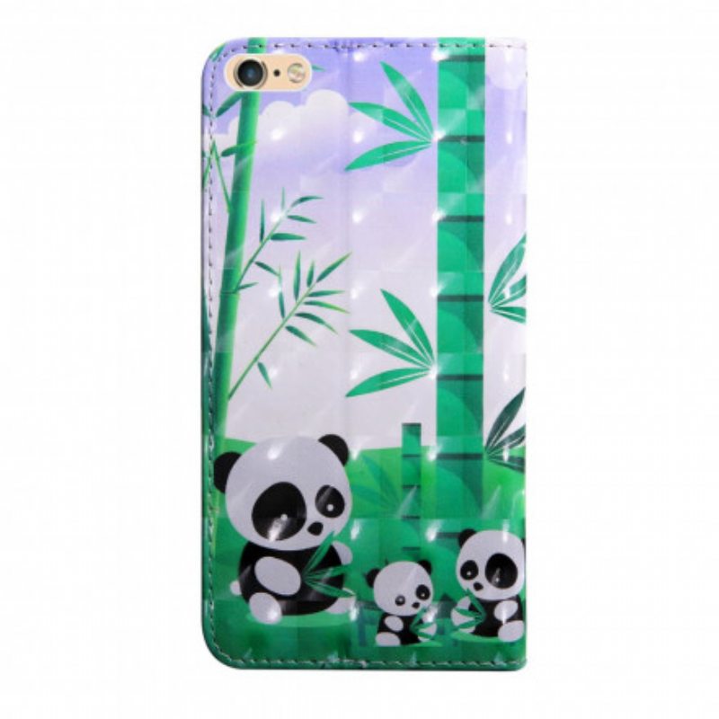 Kotelot iPhone SE 3 / SE 2 / 8 / 7 Maman Octave Ja Anne The Pandas