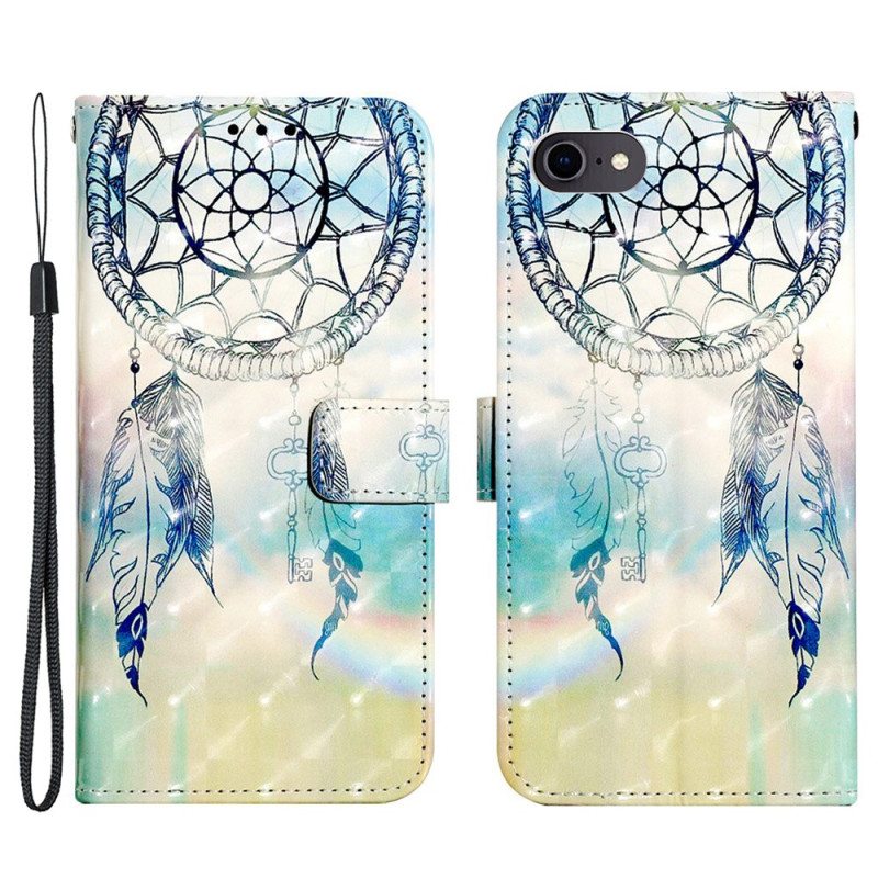 Kotelot iPhone SE 3 / SE 2 / 8 / 7 Suojaketju Kuori Hihna Dream Catcher