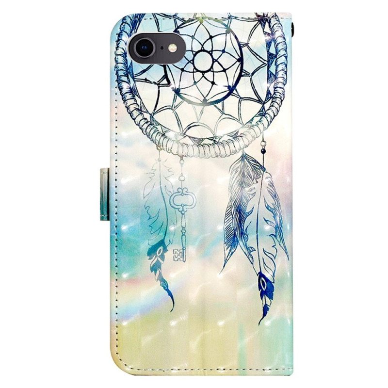 Kotelot iPhone SE 3 / SE 2 / 8 / 7 Suojaketju Kuori Hihna Dream Catcher