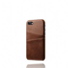 Kuori iPhone SE 3 / SE 2 / 8 / 7 Double Card Holder Ksq