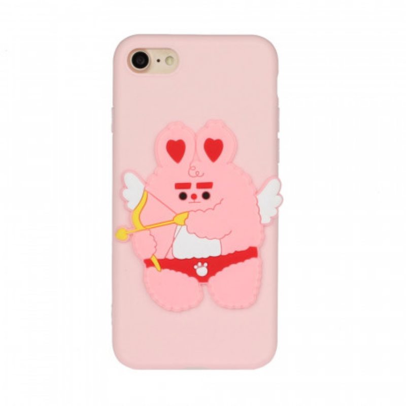 Kuori iPhone SE 3 / SE 2 / 8 / 7 Silikoni Cupid