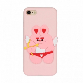 Kuori iPhone SE 3 / SE 2 / 8 / 7 Silikoni Cupid