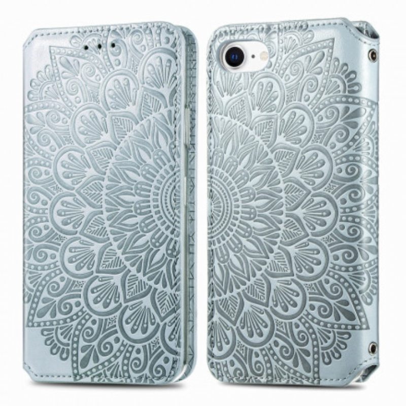 Puhelinkuoret iPhone SE 3 / SE 2 / 8 / 7 Kotelot Flip Mandala