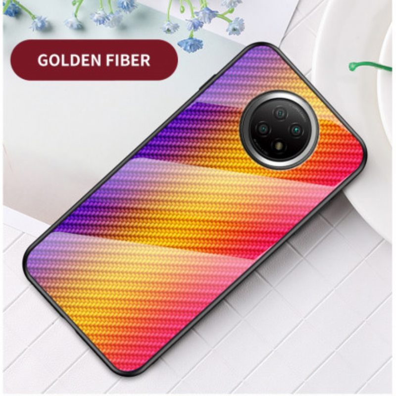 Case Xiaomi Redmi Note 9 5G Karkaistua Hiilikuitulasia