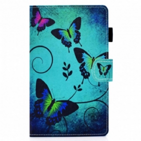 Flip Case Samsung Galaxy Tab A7 (2020) Ainutlaatuisia Perhosia