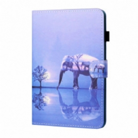 Flip Case Samsung Galaxy Tab A7 (2020) Elephant Art