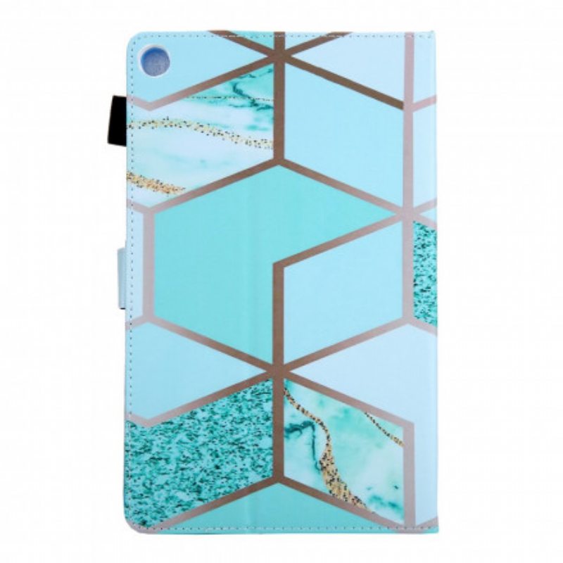 Flip Case Samsung Galaxy Tab A7 (2020) Geometrinen Kuvio