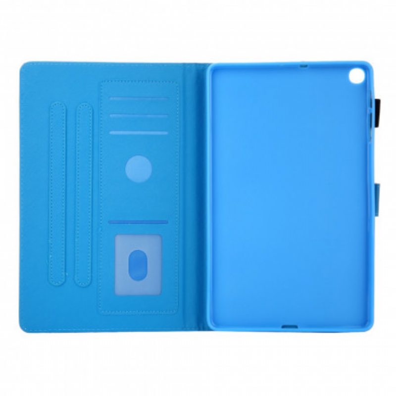 Flip Case Samsung Galaxy Tab A7 (2020) Geometrinen Kuvio