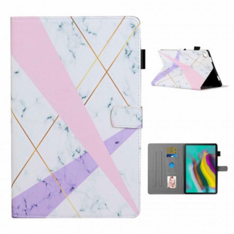 Flip Case Samsung Galaxy Tab A7 (2020) Marmori Geometria