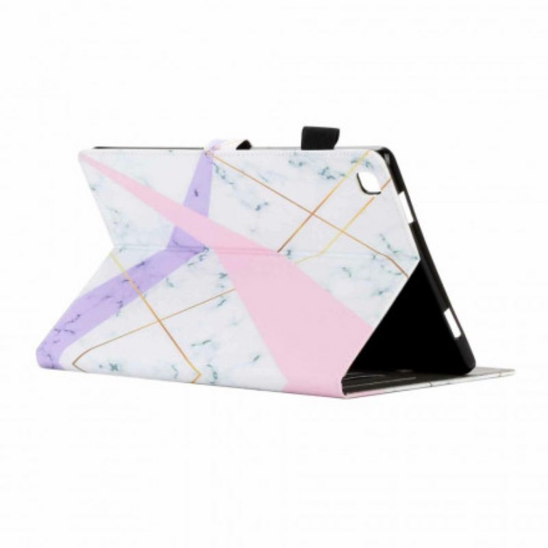 Flip Case Samsung Galaxy Tab A7 (2020) Marmori Geometria