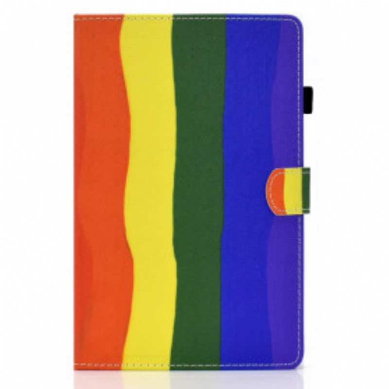 Flip Case Samsung Galaxy Tab A7 (2020) Värikäs