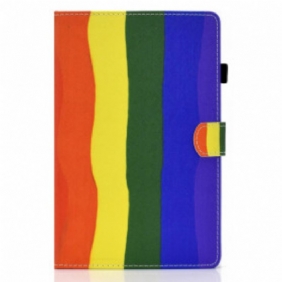 Flip Case Samsung Galaxy Tab A7 (2020) Värikäs