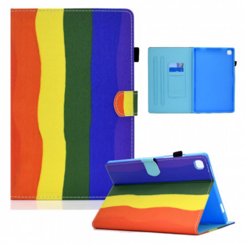 Flip Case Samsung Galaxy Tab A7 (2020) Värikäs