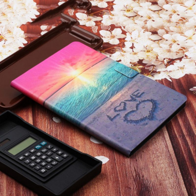 Kotelot Samsung Galaxy Tab A7 (2020) Auringonlaskun Rakkaus