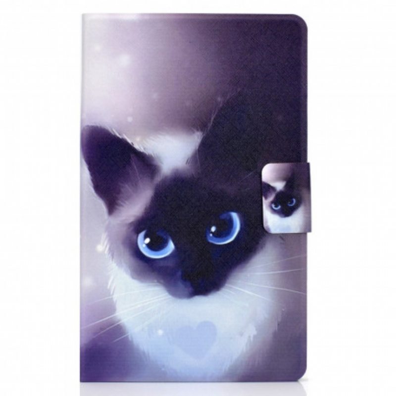 Kotelot Samsung Galaxy Tab A7 (2020) Blue Eyes Cat