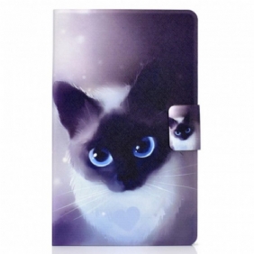 Kotelot Samsung Galaxy Tab A7 (2020) Blue Eyes Cat