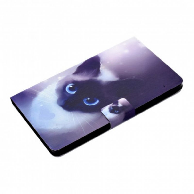 Kotelot Samsung Galaxy Tab A7 (2020) Blue Eyes Cat