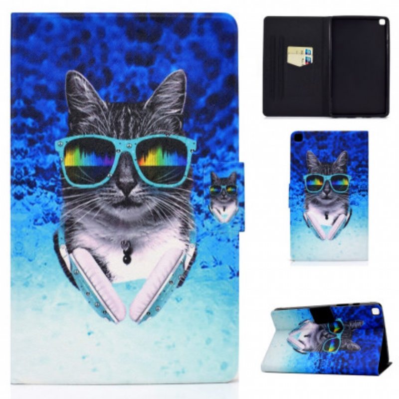 Kotelot Samsung Galaxy Tab A7 (2020) Dj Cat