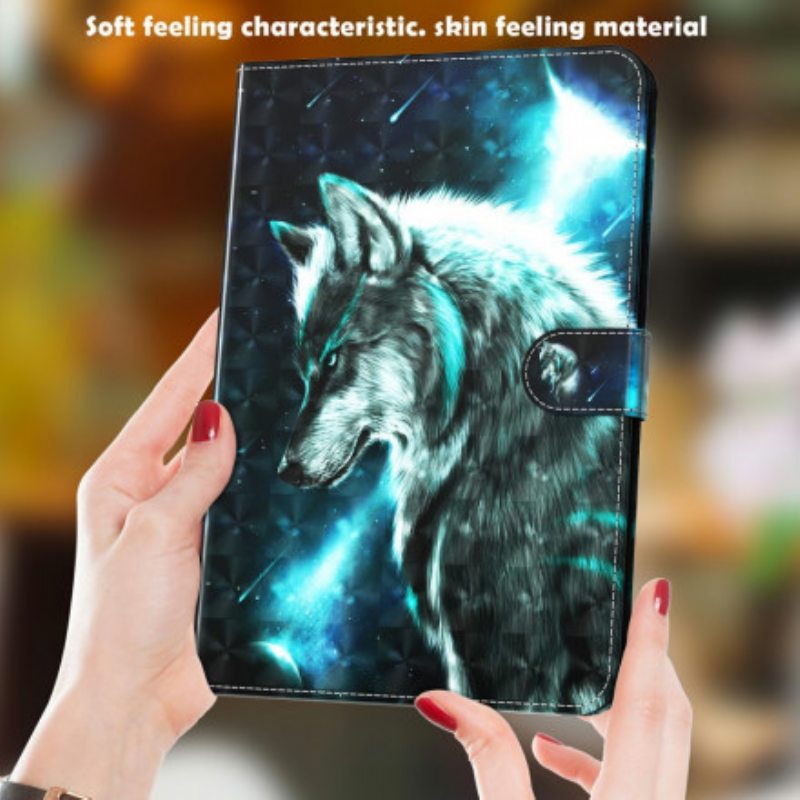 Kotelot Samsung Galaxy Tab A7 (2020) Light Spot Wild Wolf