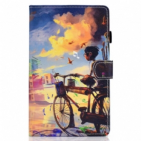 Kotelot Samsung Galaxy Tab A7 (2020) Pyörä Art