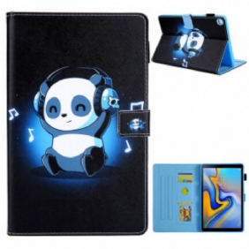 Nahkakotelo Samsung Galaxy Tab A7 (2020) Funky Panda