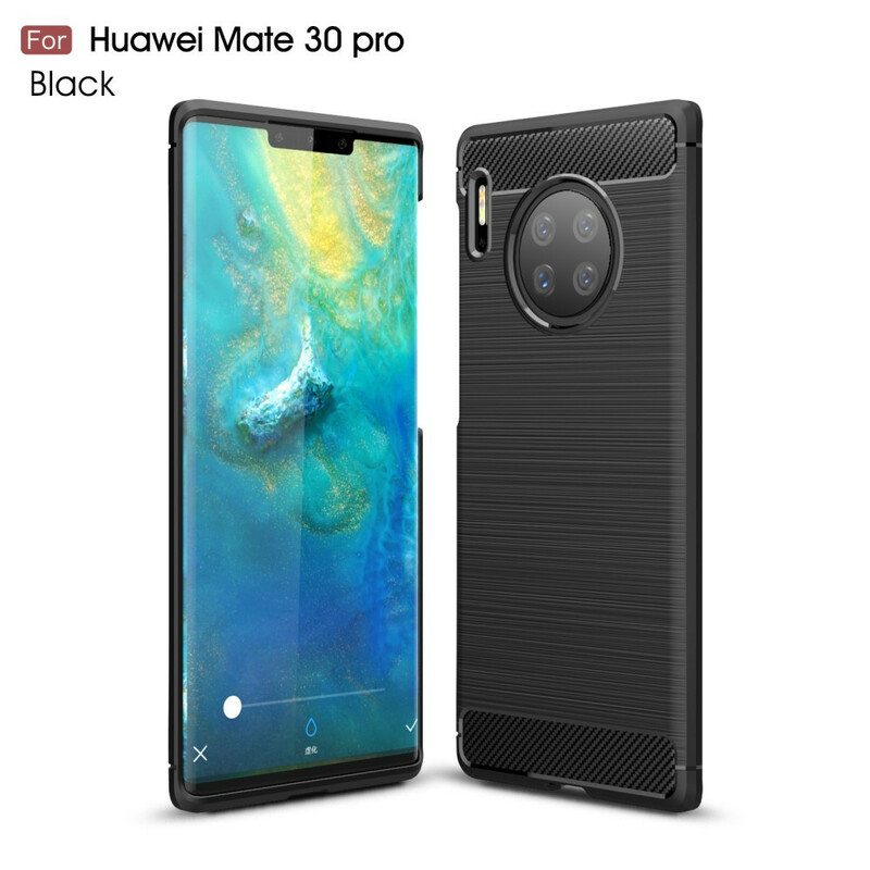 Kuori Huawei Mate 30 Pro Harjattua Hiilikuitua