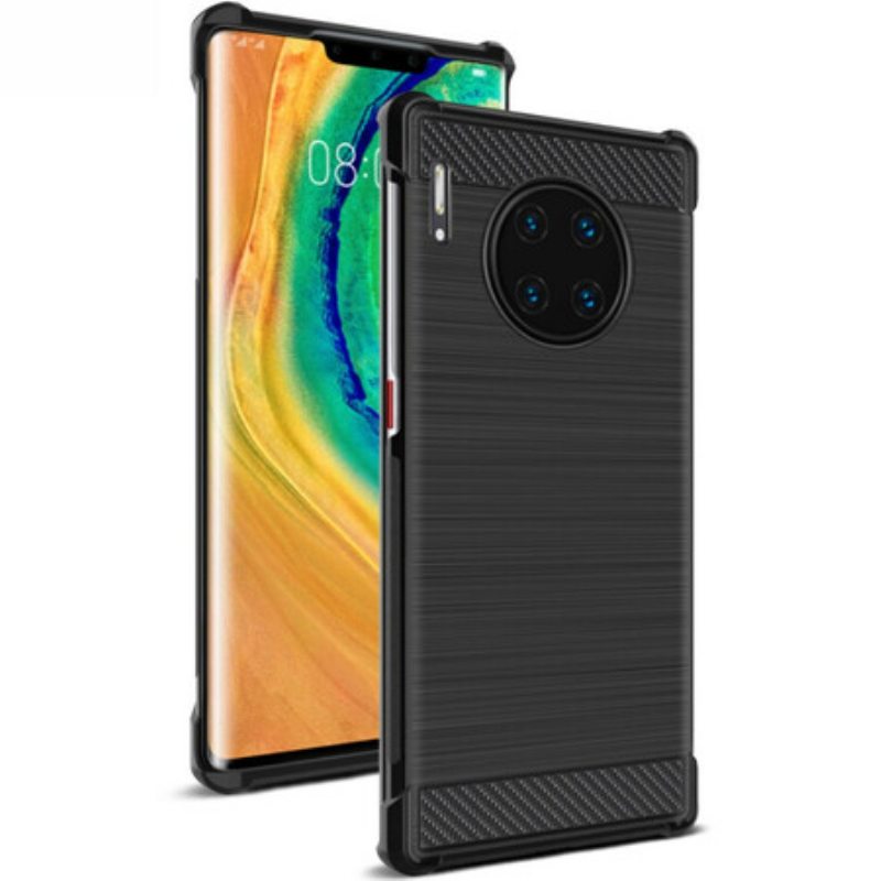 Kuori Huawei Mate 30 Pro Imak Vega -sarjan Harjattu Hiilikuitu