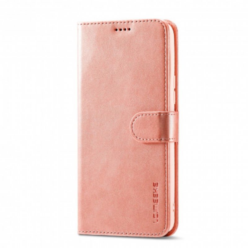 Flip Case Vivo V21 5G Lc.imeeke Nahkaefekti