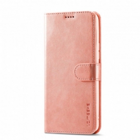 Flip Case Vivo V21 5G Lc.imeeke Nahkaefekti