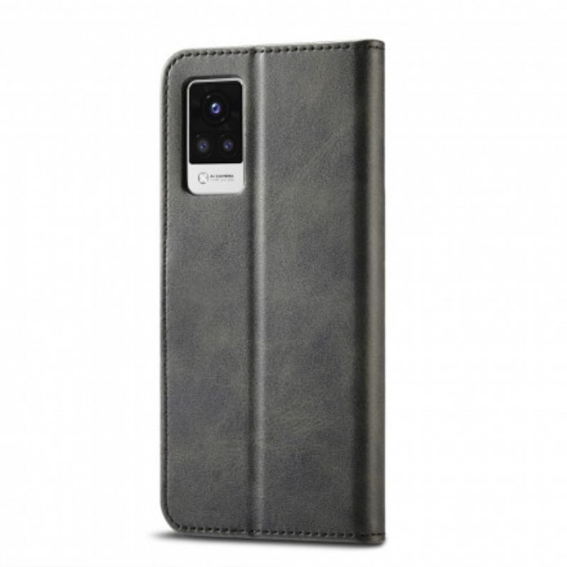 Flip Case Vivo V21 5G Lc.imeeke Nahkaefekti